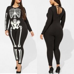 Torrid Skeleton onesie